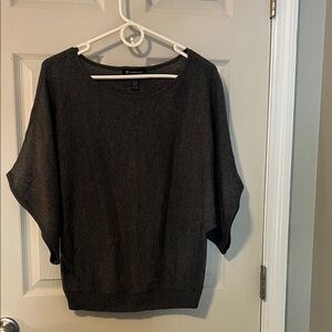 Gray Batwing Sweater